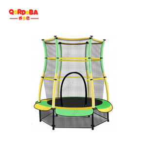 Trampolín para niños con red de seguridad-19