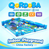 Área de juegos interior personalizada con laberinto de cuerdas y piscina de bolas para negocios de recreación familiar en centros comerciales