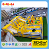 Parque inflable del patio animoso de la membrana de aire de Qordoba para el entretenimiento de los niños
