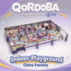 Diversión interior personalizada con desafíos de red de cuerda para la experiencia de juego activo de los niños