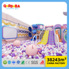 Parque infantil personalizado con temática de Macaron y acolchado suave para parque infantil