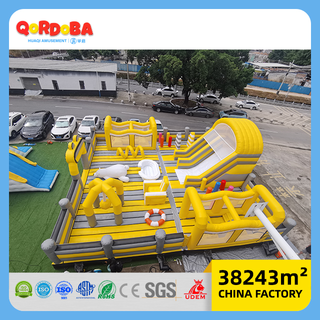 Parque infantil inflable del castillo animoso de la membrana del aire con el material de Eco para los parques interiores al aire libre