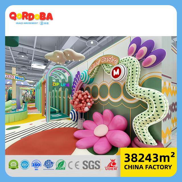 Fabricante de parques infantiles interiores comerciales estilo Meland 3D de China