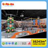 Complejo de juegos interior certificado por ASTM CPSC con múltiples juegos de aventuras para parque de diversiones