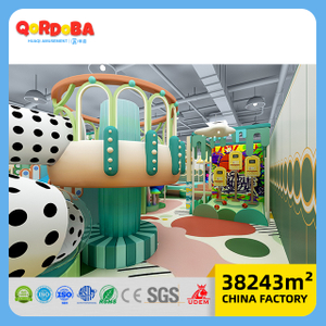 Equipo de parque de atracciones infantil estilo Meland de alta calidad para patio interior